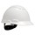 3M™ Hard Hat with Uvicator H-701R-UV, White, 4-Point Ratchet Suspension #70071614310